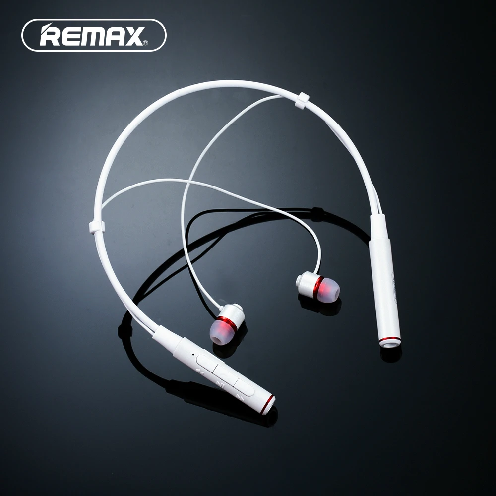 Беспроводные спортивные стереонаушники Remax с шейным ободом Bluetooth музыкальные