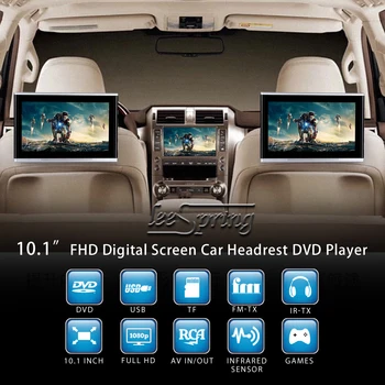 

10.1 inch Key operation Car Rear Seat Media DVD Player with FM/IR/USB/SD(MP5)/Support Wireless game/1080P