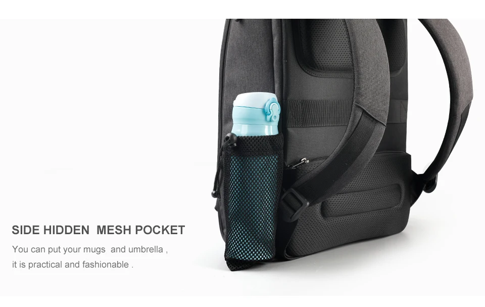 18.Side hidden mesh pocket