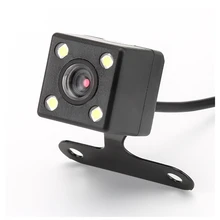 Auto Posteriore Della Macchina Fotografica di Retrovisione Macchina Fotografica Nascosta Retromarcia Telecamere per Auto Specchio Dvr Registratori 4 Led Night Vision HD CDD Obiettivo 2.5mm Jack