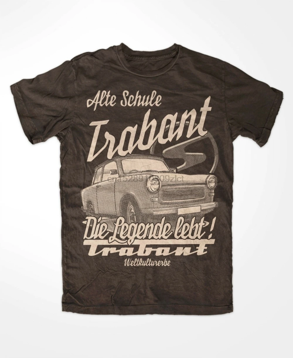 Trabant Die Legende футболка Braun S51 Ddr Trabant ostkultkulturerbe P50Novelty для мужчин с коротким рукавом футболки