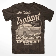 Trabant Die Legende футболка Braun S51 Ddr Trabant ostkultkulturerbe P50Novelty для мужчин с коротким рукавом футболки