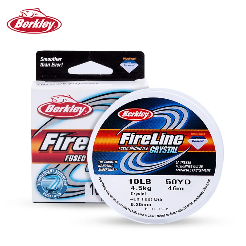Berkley FireLine Fused Micro Ice 50YDs Strongest More