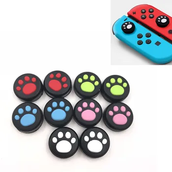 

1Pair=2PCS Cat Paw Analog Joystick Thumb Silicone Cover for Nintendo Switch Joy-Con