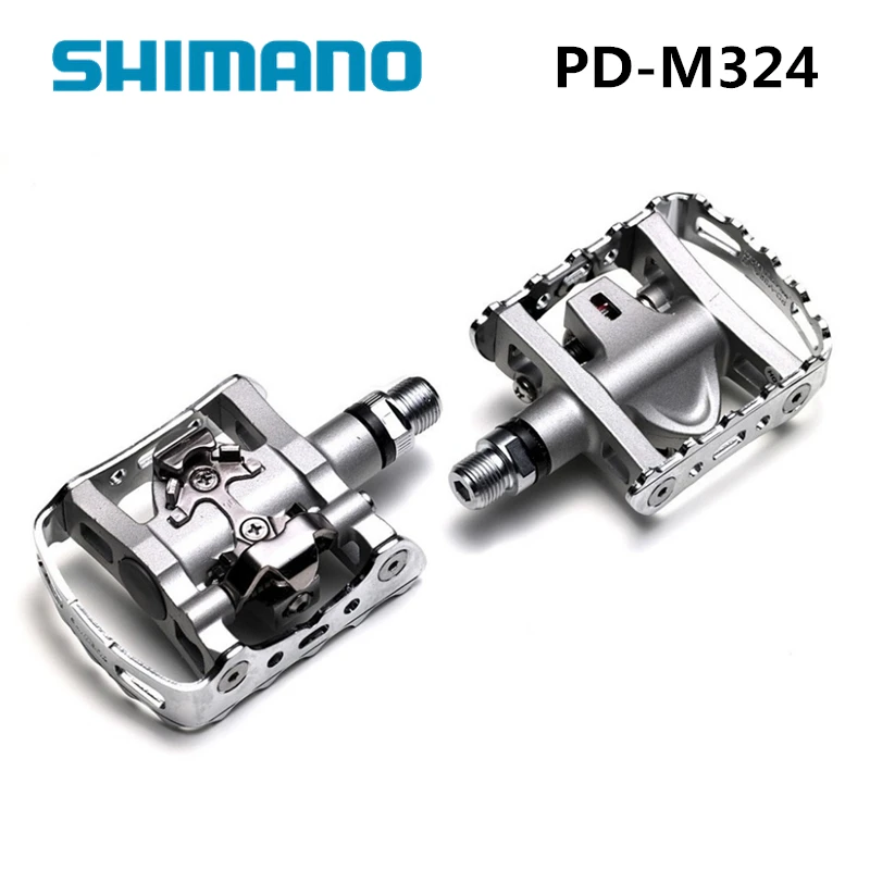 

Shimano PD-M324 Multi Purpose SPD Pedals MTB Clipless Clip Touring Mountain M324 bike