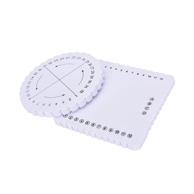 

1Pcs Bracelet Knitting Kumihimo Disc Disk Tray Braided Rope Knot Knitting Tool Thread Handmade Jewelry Desgin Board