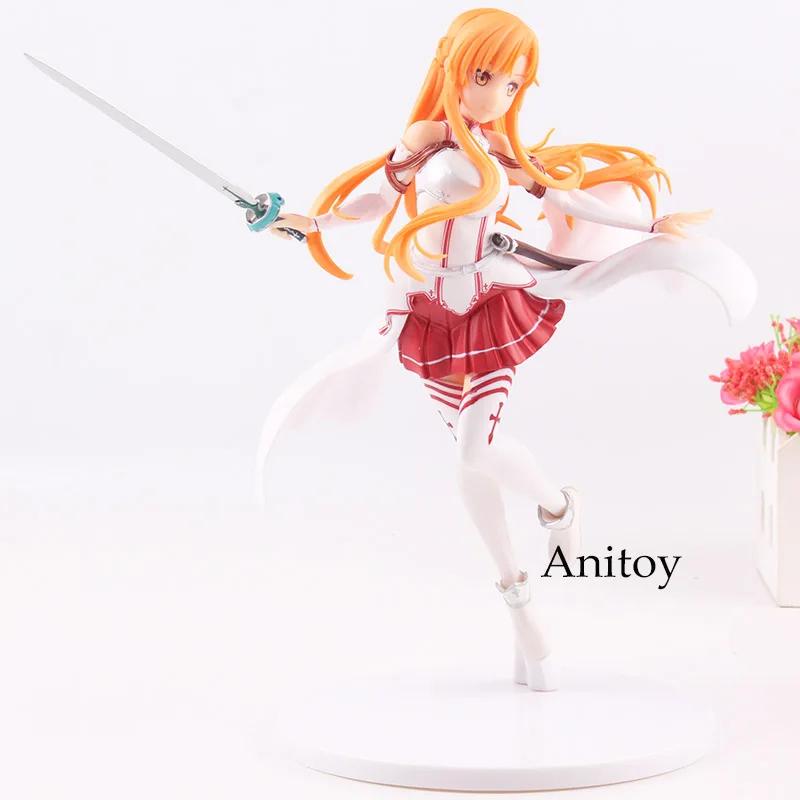 Sword Art Online Action Figure Asuna PVC Anime SAO Figure Collection Model Toys Sword Art Online Action Figure Asuna PVC Anime SAO Figure Collection Model Toys