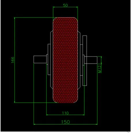 24v36v48v250w-400w DC бесщеточный двигатель 8 дюймов с барабанным тормозом электронный тормоз открывающийся 70/110 мм для электрического скутера складной велосипед