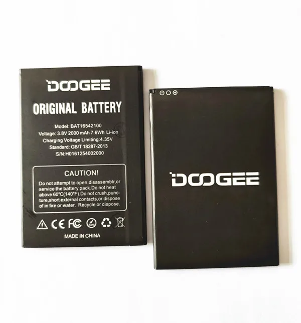 

AZK Replacement BAT16542100 2000mAh Large Capacity Li-ion Backup Battery For DOOGEE X9 Mini Smart Phone