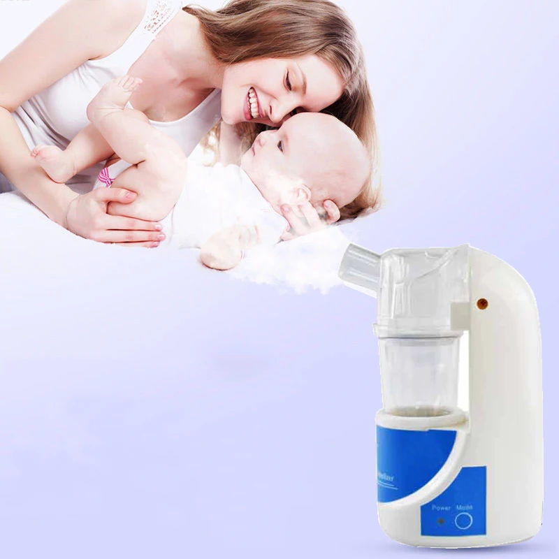 

Home Inhaler Nebulizer Portable Medical Ultrasonic Atomizer Children and Adult Asthma Health Care Medical Treatment Nebulizer