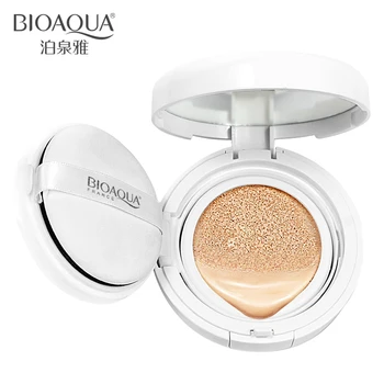 

BIOAQUA Air Cushion BB Cream Concealer Moisturizing Foundation Makeup Bare Strong Whitening Face Beauty Makeup