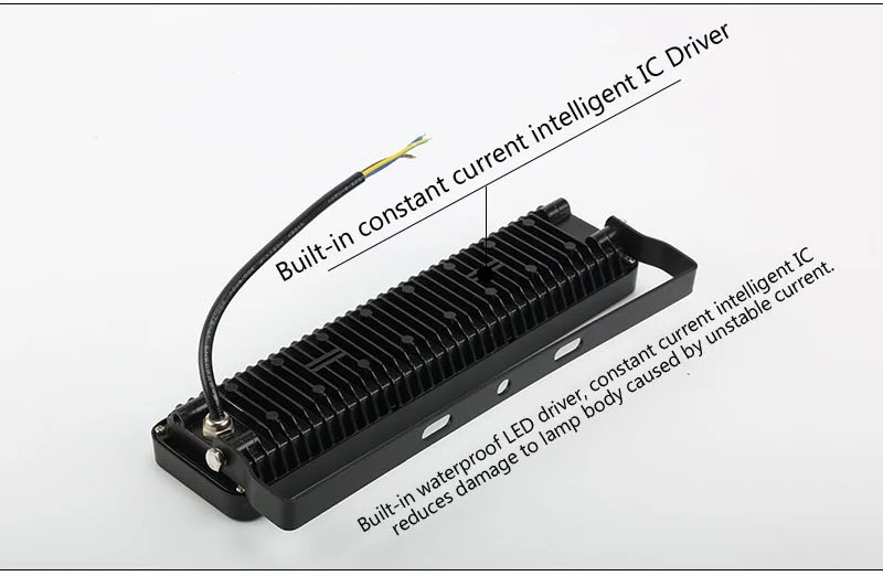 50W 100W 150W 220W Светодиодный прожектор светильник 220V 230V IP65 водонепроницаемый точечный Светильник Уличный настенный светильник сад проектор