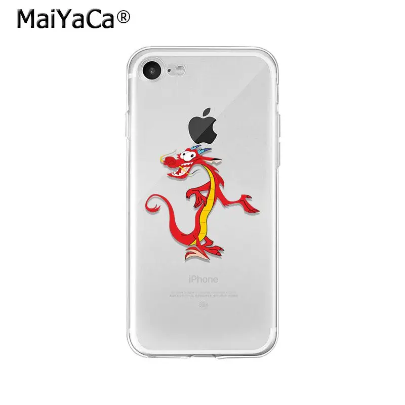 MaiYaCa мультфильм Мулан ТПУ мягкий высококачественный чехол для телефона для iPhone 6S 6plus 7plus 8 8Plus X Xs MAX 5 5S XR - Цвет: A16