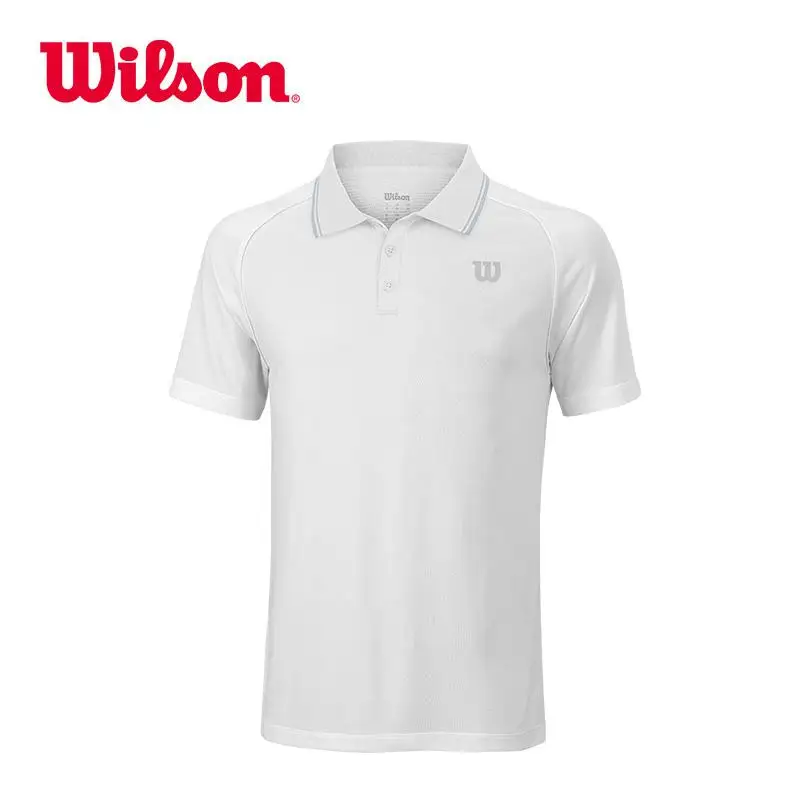 

Wilson Men Comfortable Breathable Sports Polo Shirt Core WRA746503