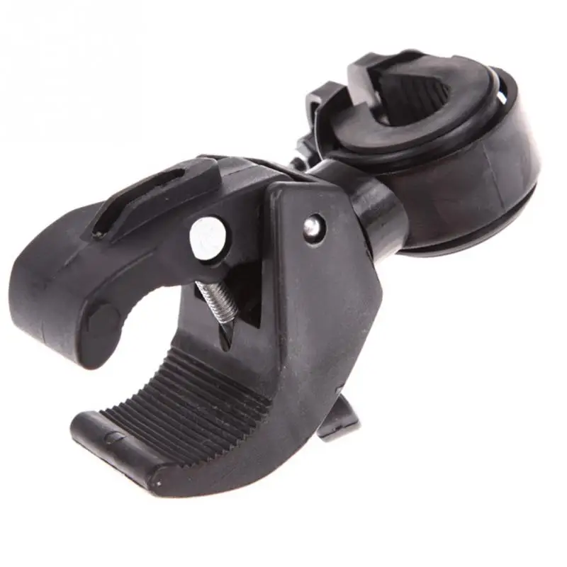 

Plastic Bike LED Flashlight Torch Bracket Holder Mount Front Light Lamp Clip for Bicycle Cycling