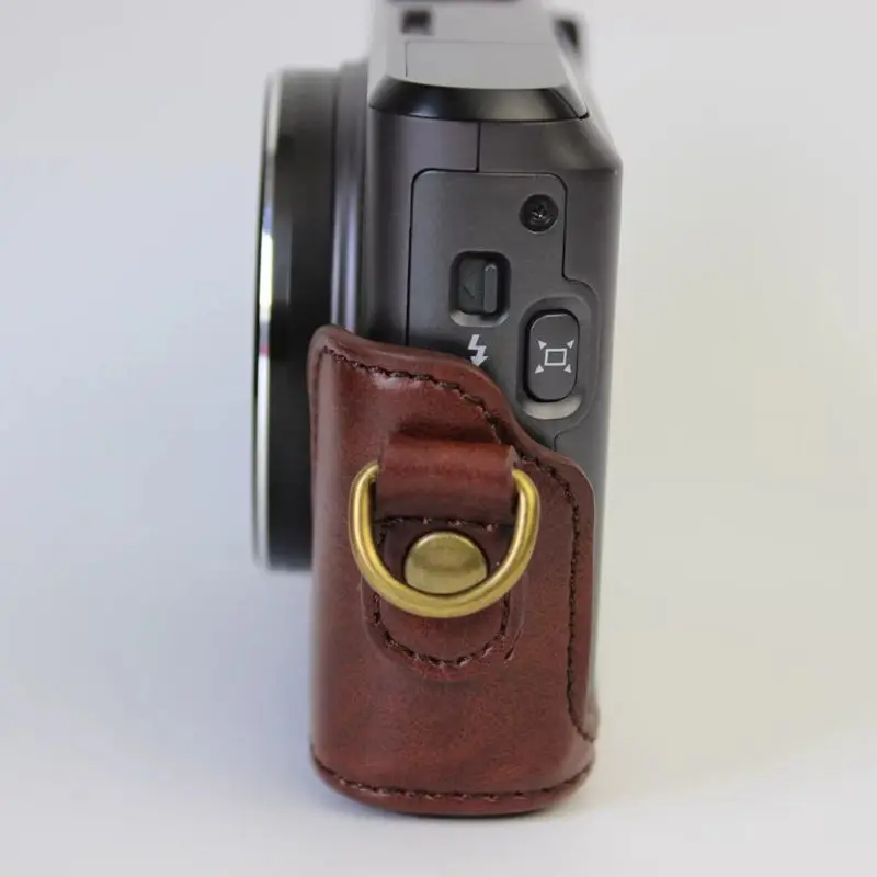 Защитный чехол из искусственной кожи для камеры с ремешком для Canon PowerShot SX720 HS SX 700 аксессуары