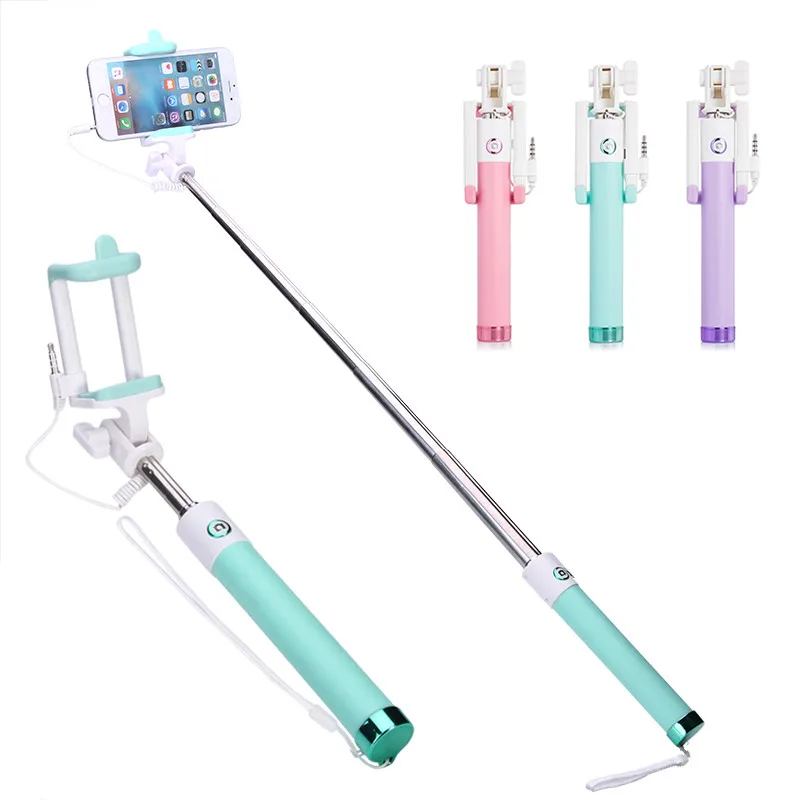 Выдвижная SJCAM мини Yi Selfie stick ручной монопод для Samsung Huawei LG Sony смартфон и GoPro DSLR