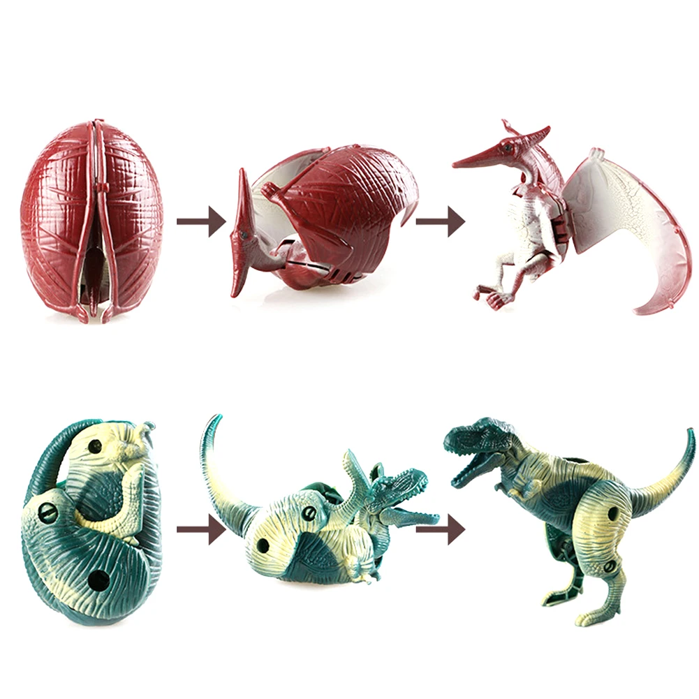 Яйцо динозавра модель деформированные яйцо динозавров для детской коллекции фигурку растущее яйцо инкубационное выращивание Развивающие игрушки для детей