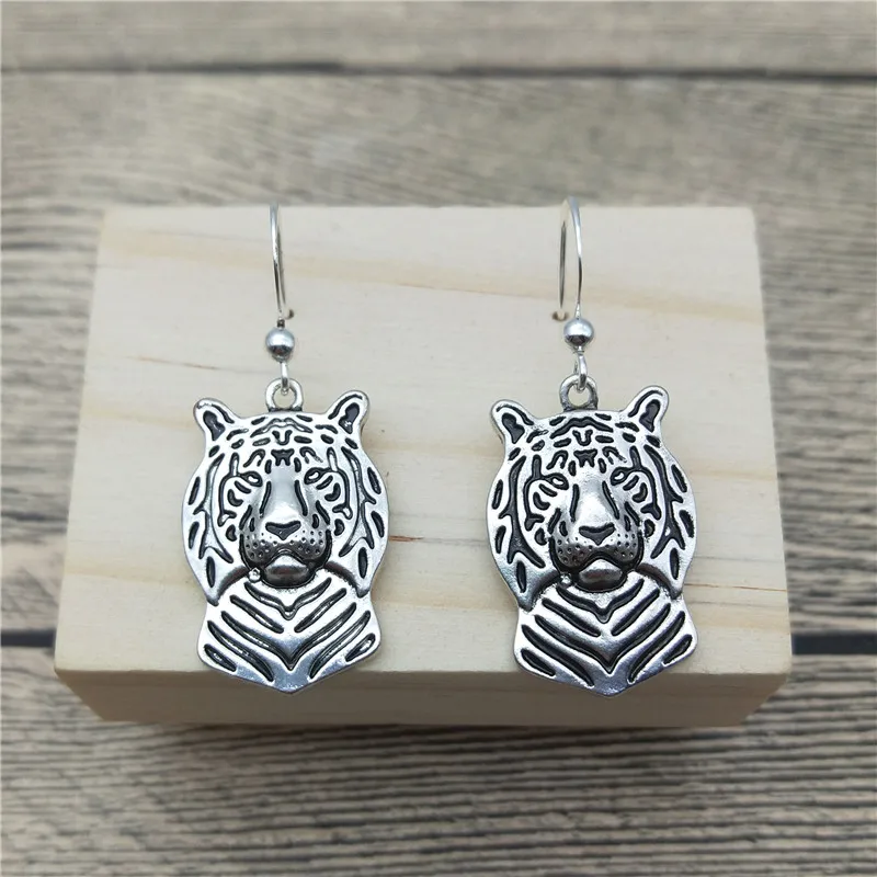 New Tiger Drop Earrings Trendy Style Tiger Dangle Earrings Fashion
