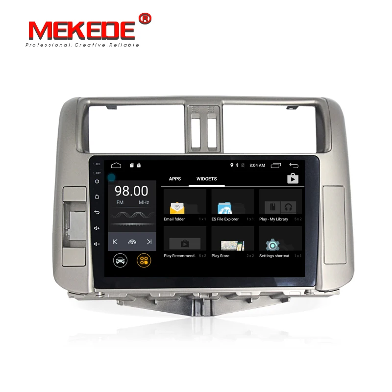 Flash Deal Mekede Car Multimedia player Autoradio car gps dvd player for Toyota Prado 150 Land cruiser 2010-2013 with 4G LTE wifi bluetooth 3