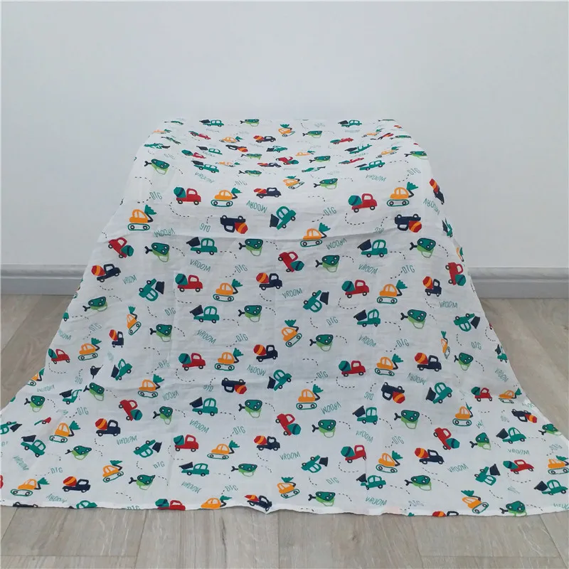 ‑й хлопковый муслин детская Пеленка, новорожденный для завёртывания для пеленания одеяла чехол для коляски детский игровой коврик Детские спальные принадлежности пеленать - Цвет: as the photo