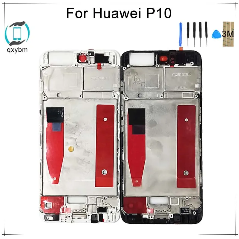 5 1 дюймов передняя рамка для Huawei P10 Лицевая панель корпус пластина Замена