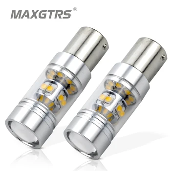 

2x S25 BA15S 1156 1157 BAY15D W21W W21/5W 7440 7443 140W CREE Chip LED Reverse Lights Lamp P21W DRL Stop Backup Tail Lights