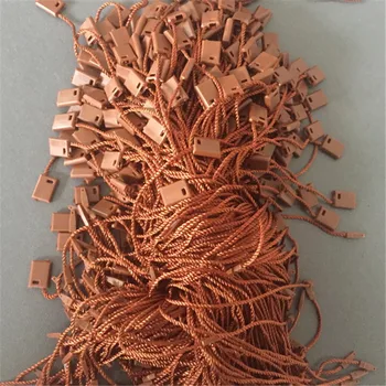 

Quality hang tag string in apparel,Brown/Grey Hang Tag Strings Cord for Garment,Garment String