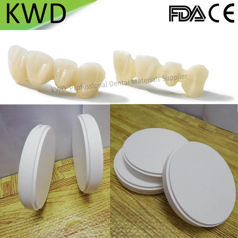 1 Piece Wieland Colored Dental Zirconia Block Dental Cad Cam Zirconium