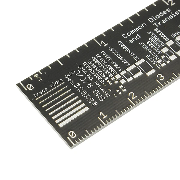 1 шт. 15 см Duinopeak PCB линейка измерительный инструмент резистор микросхема