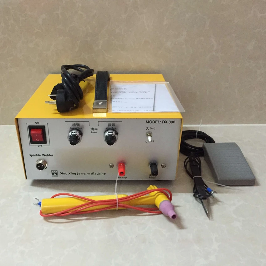 Jewelry Welding Machine Spot Welding Hand-Held Pulse Spot Welder Gold And Silver Jewelry Processing Weldering Machine 400W