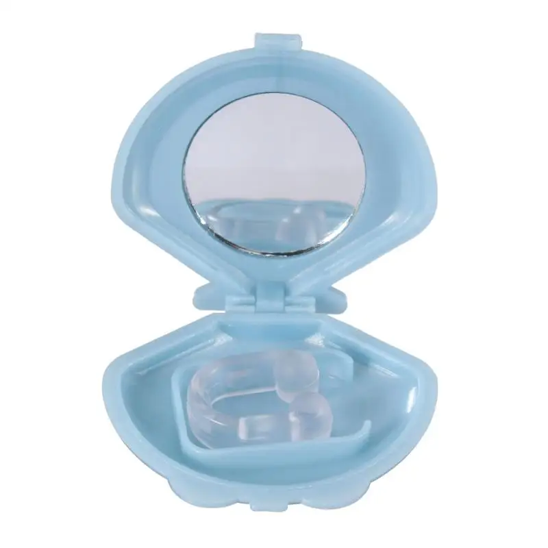 

Anti Snore Sleep Nose Clip Clear Silicone Gel Anti Ronflement Snoring Stoper Silent Sleep Apnea Guard Help Aid Device With Case