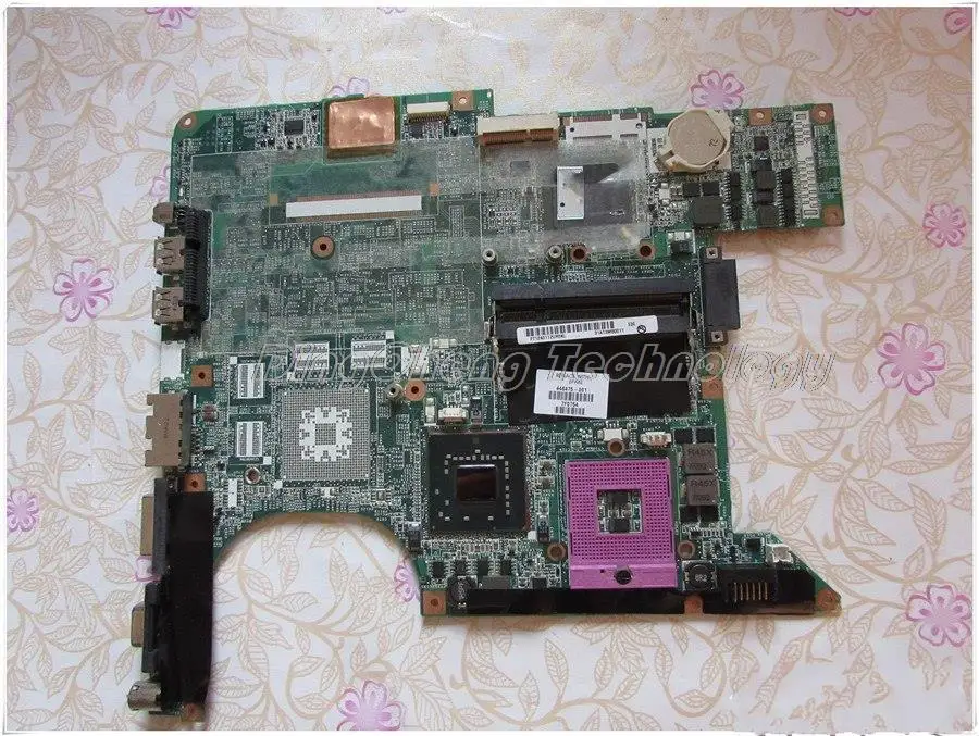 

SHELI laptop Motherboard For hp Pavilion DV6000 446475-001 for intel cpu with integrated graphic card 100% tested
