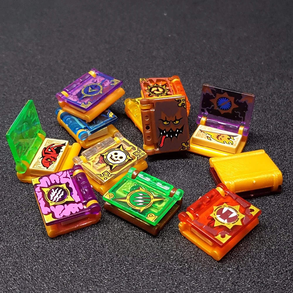 Распродажа кубики Moc DIY Nexus Knights Jestro волшебные книги игрушки развивающие фигурки