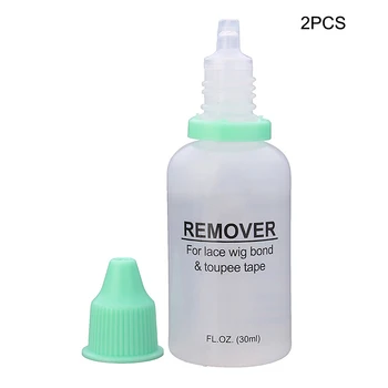 Hot 2 Bottles Hair Extension Remover 30ml Wigs Bond Tape Melt Glue Removal Adhesive Remover for Lace Wig Release Tape Women SJ66 2