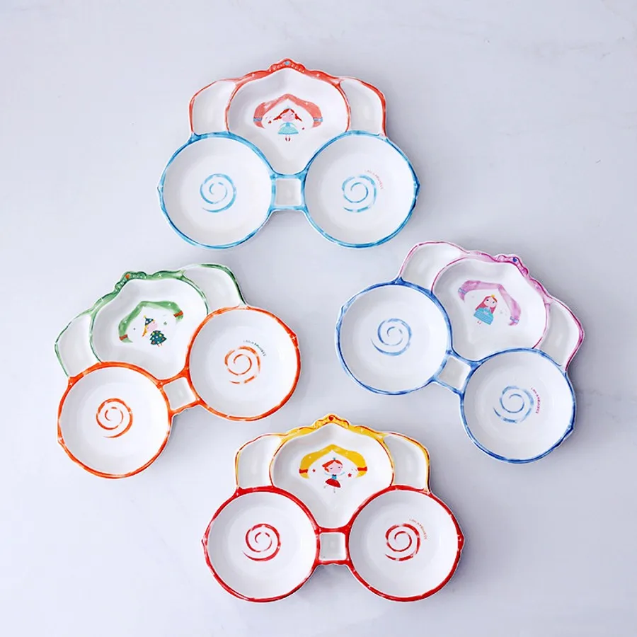 2017 The latest cartoon pumpkin car 3Styles 3 Pcs / Set Ceramic Children tableware set children feeding tableware 2017 The latest cartoon pumpkin car 3Styles 3 Pcs / Set Ceramic Children tableware set children feeding tableware