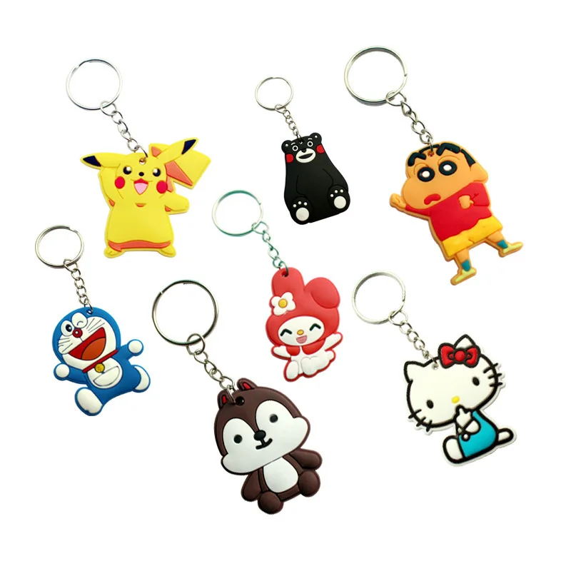

Cartoon PVC Key Chain Originality Practical Small Gift Activity Cheap Give Gift