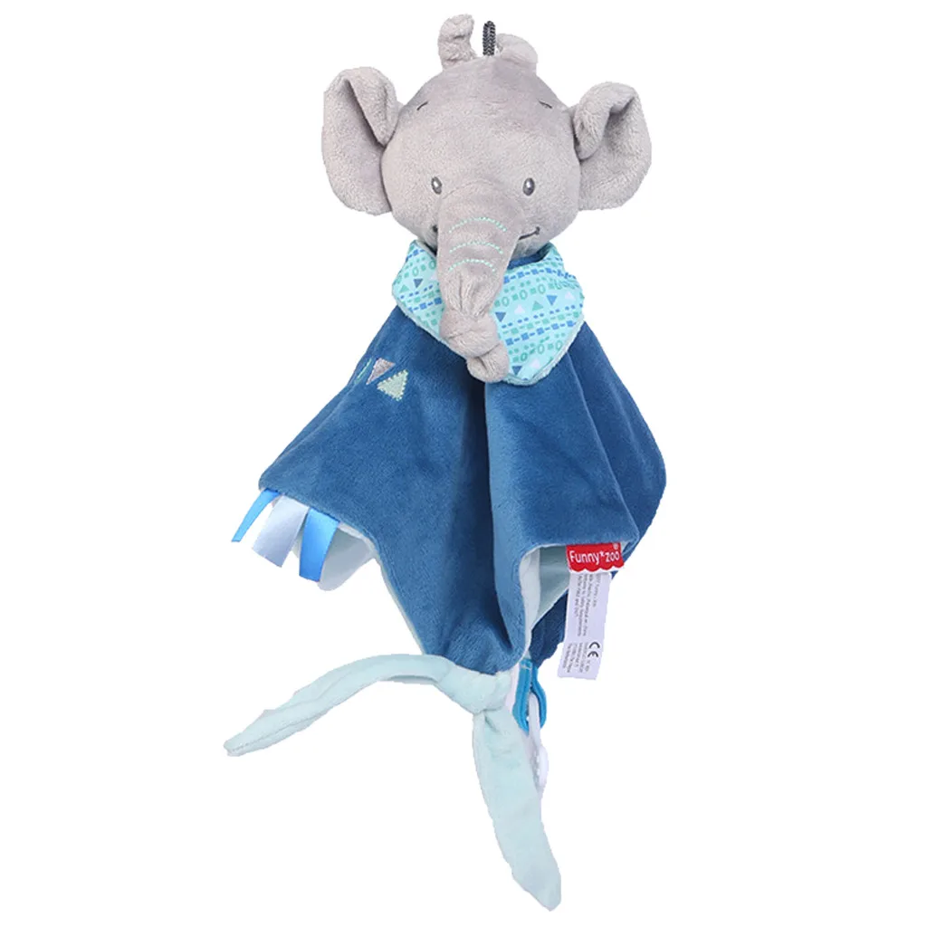 

Newborn Soft Baby Teddy Bear Puppet Toy Gift Snuggle Baby Comforter Blanket
