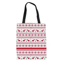 Бесшумные дизайнерские женские парусиновые сумки для покупок рождественские красные женские сумки ручной работы на плечо женские сумки большой емкости шоппер Bolsas