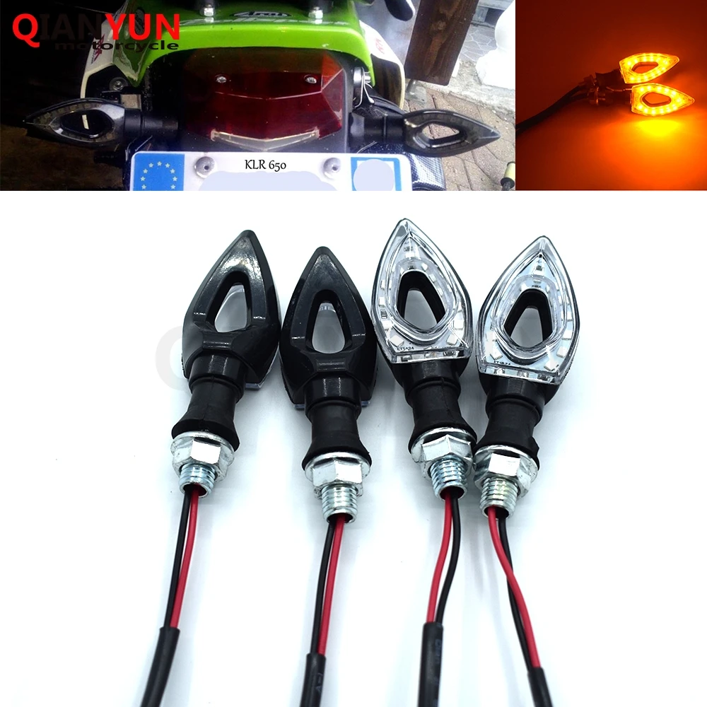 

Universal Motorcycle LED Turn Signal Lights Flashing 12 LED Amber Flash For Suzuki GSXR1300 GSX650F GSX1250 TL1000R GSF1250 1200