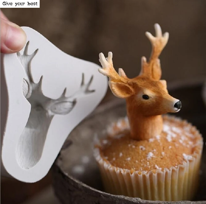 Deer Head Cake Mold Deer Head Cake Mold