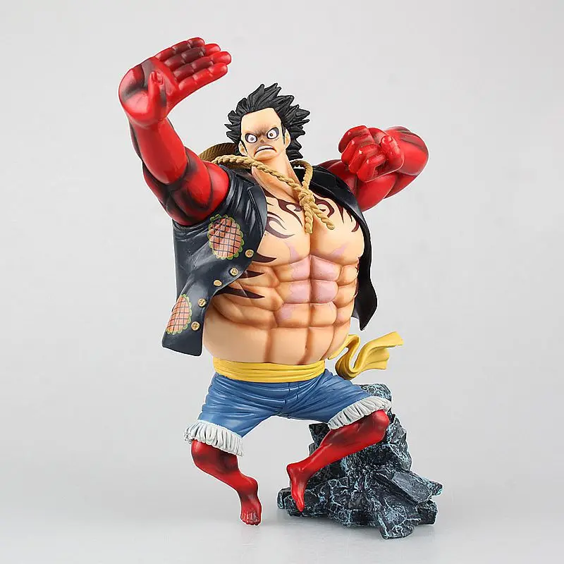 Figura De One Piece 16 De Anime Escultura De Gran Engranaje Fourth Monkey D Luffy Modelo Coleccionable De Pvc Juguete De Edicion Limitada Model Toy Monkey D Luffyone Piece Aliexpress