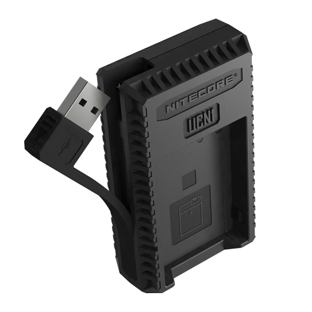 Горячая Nitecore UCN1 цифровой USB Зарядное устройство для цифровой однообъективной зеркальной камеры Canon EOS LP-E6 LP-E6N LP-E8 Батарея EOS 5D Mark II III 5DS R 6D 60D 60Da 7D 70D xcio