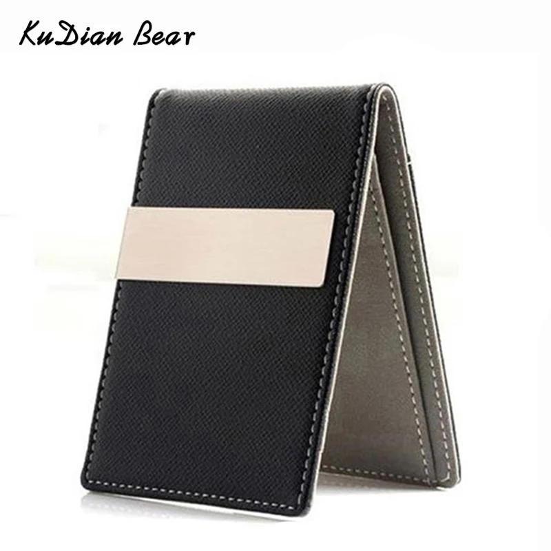 KUDIAN BEAR Minimalist Men font b Money b font font b Clips b font Metal Detachable