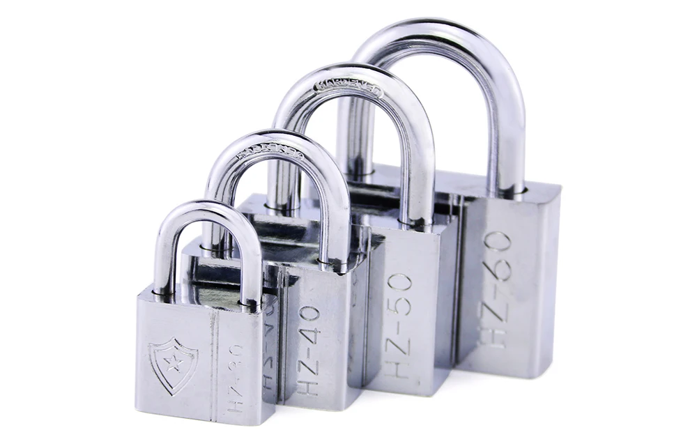 

Zinc Alloy Lock Body+Pure Copper Cylinder Waterproof and Anti-rusting Blade Padlock for Warehouse Door Anti-theft Lock