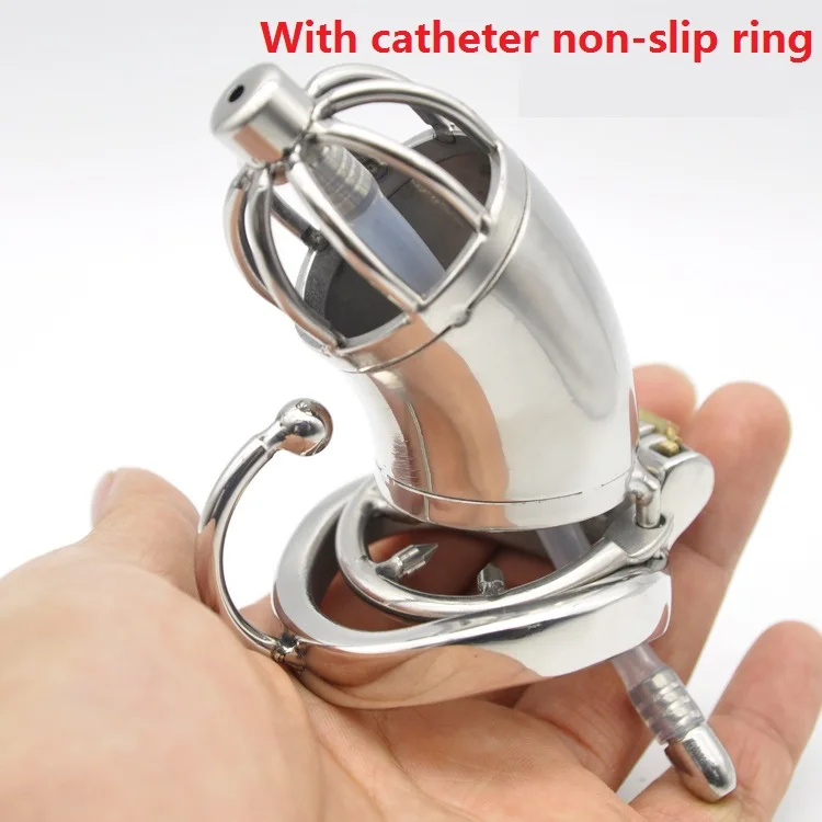 Спящий замок дизайн средний Мужской из нержавеющей стали клетка на пенис с