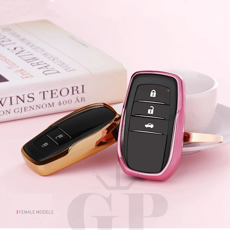 GPFORTYSIX TPU crystal слезы чехол для дистанционного ключа от машины Обложка Toyota Chr C hr Land
