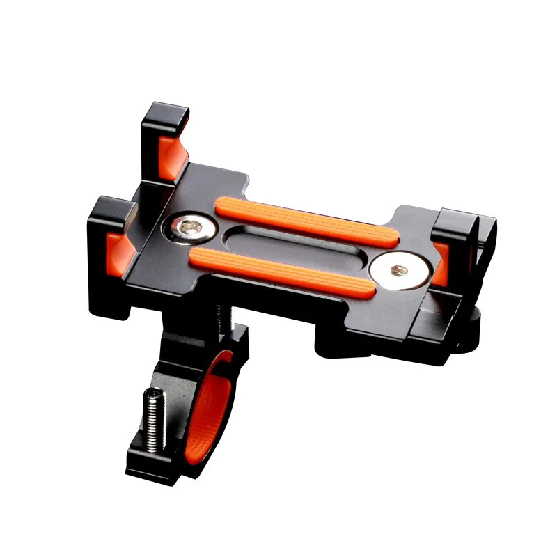 Newly Fashion Aluminum Alloy Universal Non-Slip Mountain Bike Bracket Mobile Phone Holder Clip Stand BFE88 | Спорт - Цена: 
