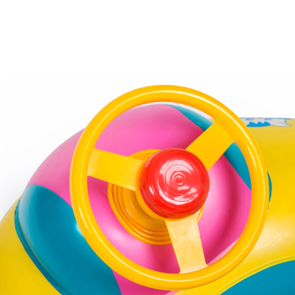 Новое безопасное детское плавающее Надувное регулируемое сиденье с защитой от солнца надувное кольцо для бассейна Прямая поставка