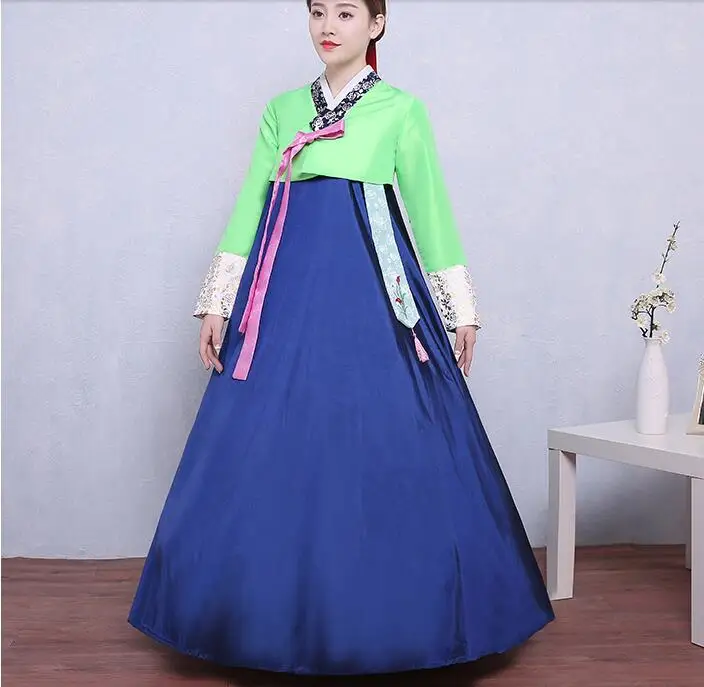 Традиционное корейское платье поступления ханбок корейская традиционная корейский ханбок платье традиционная китайская одежда